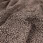 Preview: Baumwolljersey in Sand mit Leopard, Stoff in ganzer Breite